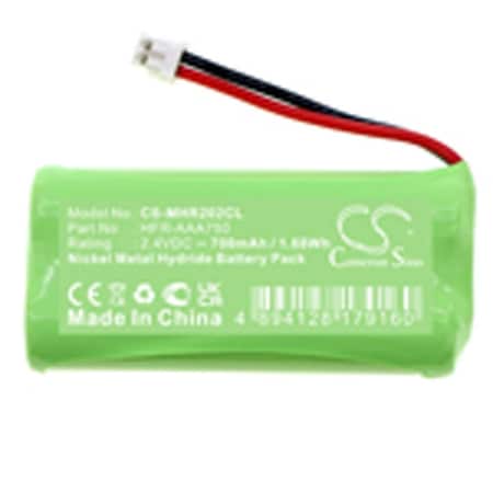 Two-Way Radio Battery, Replacement For Cameronsino 4894128180425